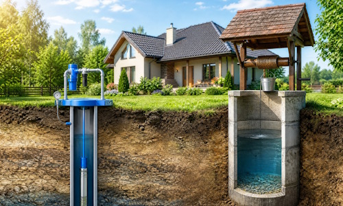 Автономное водоснабжение загородного дома Черемхово: скважина или колодец 